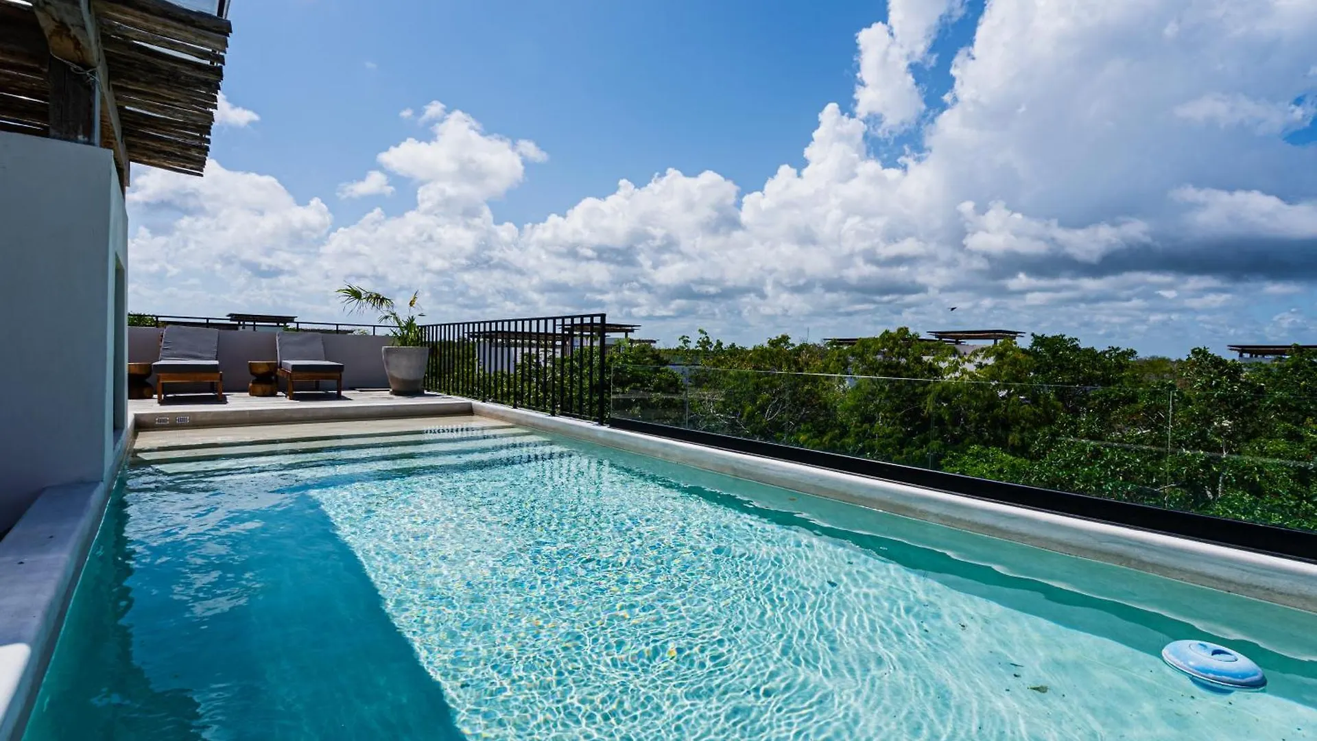 Apartment Ferienwohnung Penthouse With Private Jungle, Pool, Downtown Tulum